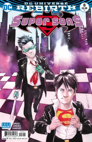Super Sons 8 - Planet of the Capes 3 (Dustin Nguyen Variant)
