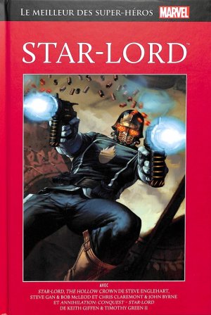 couverture, jaquette Le Meilleur des Super-Héros Marvel 44  - Star-LordTPB hardcover (cartonnée) (Hachette) Comics
