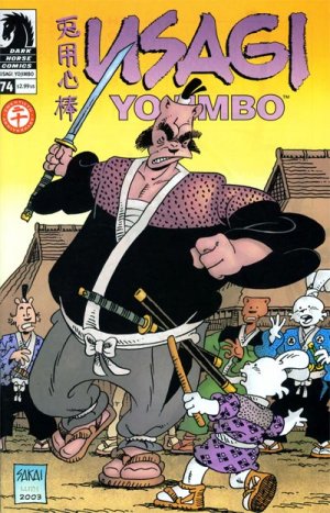 couverture, jaquette Usagi Yojimbo 74  - Hokashi, Part 1Issues V3 (1996 - 2012) (Dark Horse Comics) Comics