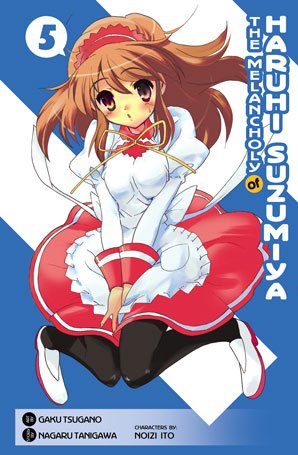 couverture, jaquette La Mélancolie de Haruhi Suzumiya 5 Américaine (Yen Press) Manga