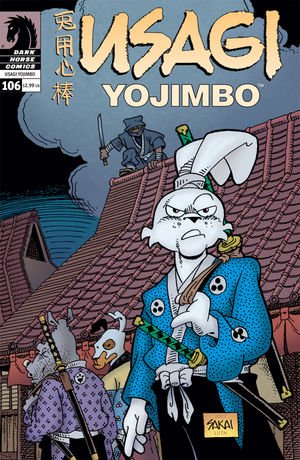 couverture, jaquette Usagi Yojimbo 106  - Sparrows, Chapter TwoIssues V3 (1996 - 2012) (Dark Horse Comics) Comics