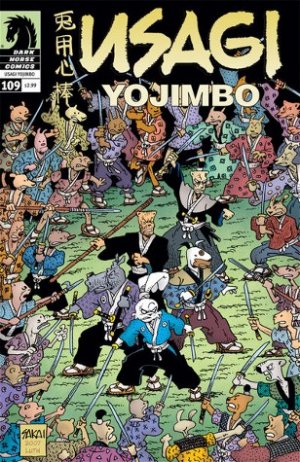 couverture, jaquette Usagi Yojimbo 109  - Sparrows, Chapter FiveIssues V3 (1996 - 2012) (Dark Horse Comics) Comics