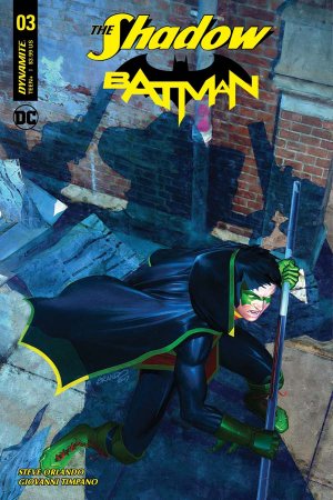 The Shadow / Batman 3 - Cover B: Brandon Peterson