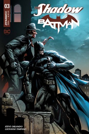 The Shadow / Batman 3 - Cover C: Johnny Desjardins