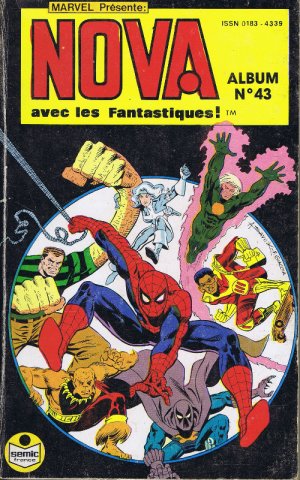 couverture, jaquette Nova 43 Reliure éditeur (1978 - 1996) (Lug) Comics
