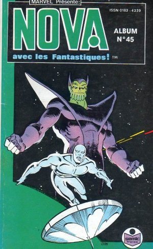 couverture, jaquette Nova 45 Reliure éditeur (1978 - 1996) (Lug) Comics