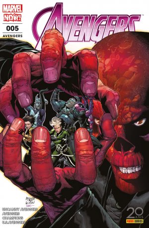 couverture, jaquette Avengers 5  - Couverture Regular (Steve McNiven) disponible en librairies & kiosquesKiosque V5 (2017 - 2018) (Panini Comics) Comics