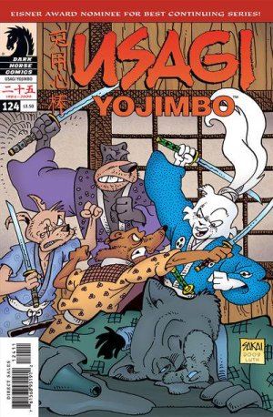 couverture, jaquette Usagi Yojimbo 124  - A Town Called Hell!, Part OneIssues V3 (1996 - 2012) (Dark Horse Comics) Comics