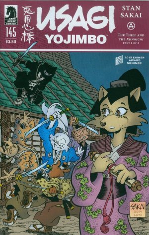couverture, jaquette Usagi Yojimbo 145  - The Thief and the Kunoichi Part OneIssues V3 Suite (2015 - Ongoing) (Dark Horse Comics) Comics