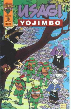 couverture, jaquette Usagi Yojimbo 3  - Shades of Green, Part 3Issues V2 (1993 - 1995) (Mirage Publishing) Comics