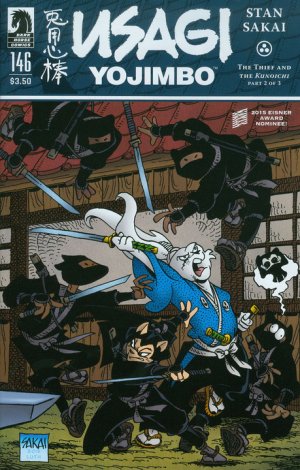 couverture, jaquette Usagi Yojimbo 146  - The Thief and the Kunoichi Part 2Issues V3 Suite (2015 - Ongoing) (Dark Horse Comics) Comics