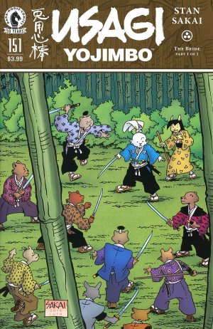 couverture, jaquette Usagi Yojimbo 151  - The BrideIssues V3 Suite (2015 - Ongoing) (Dark Horse Comics) Comics