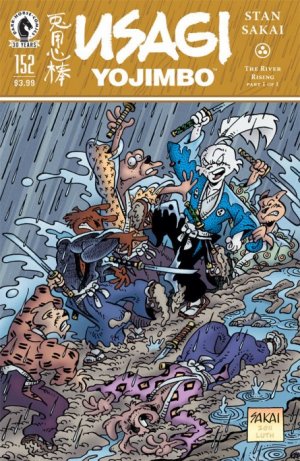 couverture, jaquette Usagi Yojimbo 152  - The River RisingIssues V3 Suite (2015 - Ongoing) (Dark Horse Comics) Comics