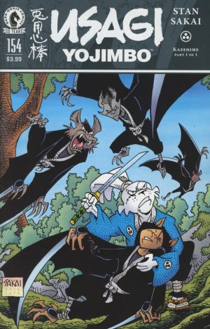 couverture, jaquette Usagi Yojimbo 154  - KazehireIssues V3 Suite (2015 - Ongoing) (Dark Horse Comics) Comics