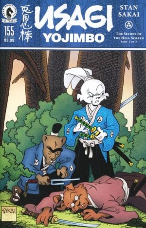 couverture, jaquette Usagi Yojimbo 155  - The Secret of the Hell Screen Part 1 of 3Issues V3 Suite (2015 - Ongoing) (Dark Horse Comics) Comics