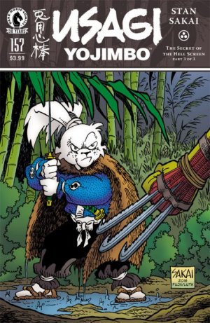 couverture, jaquette Usagi Yojimbo 157  - The Secret of the Hell Screen Part 3 of 3Issues V3 Suite (2015 - Ongoing) (Dark Horse Comics) Comics