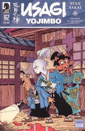 couverture, jaquette Usagi Yojimbo 162  - The Body in the Library: Part 2 of 3Issues V3 Suite (2015 - Ongoing) (Dark Horse Comics) Comics