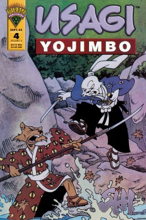 couverture, jaquette Usagi Yojimbo 4  - Shi, Part 1Issues V2 (1993 - 1995) (Mirage Publishing) Comics