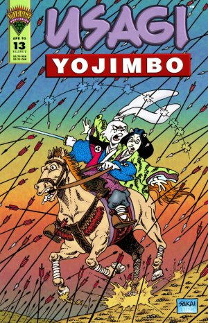 couverture, jaquette Usagi Yojimbo 13  - Runaways Part 1Issues V2 (1993 - 1995) (Mirage Publishing) Comics