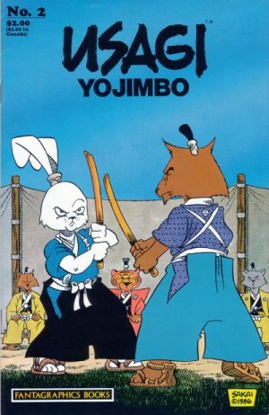 couverture, jaquette Usagi Yojimbo 2 Issues V1 (1987 - 1993) (Fantagraphics Books) Comics