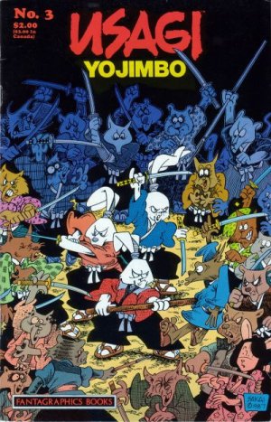 couverture, jaquette Usagi Yojimbo 3 Issues V1 (1987 - 1993) (Fantagraphics Books) Comics