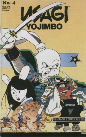 couverture, jaquette Usagi Yojimbo 4 Issues V1 (1987 - 1993) (Fantagraphics Books) Comics