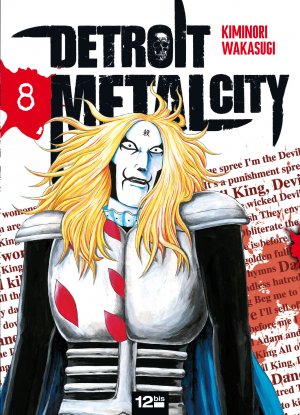 couverture, jaquette Detroit Metal City 8  (12bis) Manga