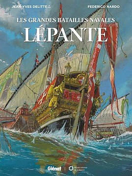 couverture, jaquette Les grandes batailles navales 4  - Lépante (glénat bd) BD