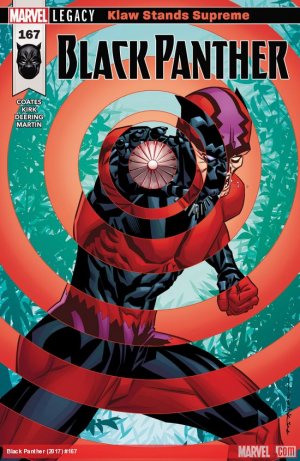 couverture, jaquette Black Panther 167  - Klaw Stands Supreme part 2Issues V6 (2016 - 2018) (Marvel) Comics