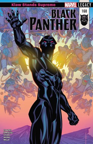 couverture, jaquette Black Panther 168  - Klaw Stands Supreme part 3Issues V6 (2016 - 2018) (Marvel) Comics