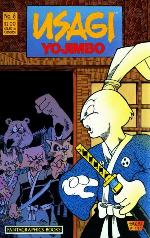 couverture, jaquette Usagi Yojimbo 8 Issues V1 (1987 - 1993) (Fantagraphics Books) Comics