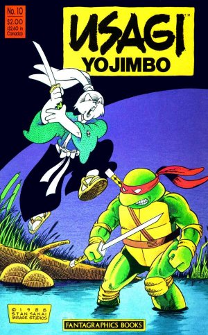 couverture, jaquette Usagi Yojimbo 10 Issues V1 (1987 - 1993) (Fantagraphics Books) Comics