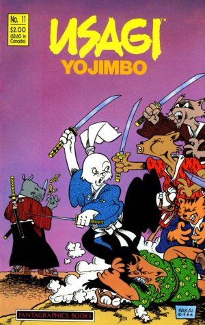 couverture, jaquette Usagi Yojimbo 11 Issues V1 (1987 - 1993) (Fantagraphics Books) Comics