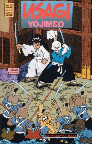 couverture, jaquette Usagi Yojimbo 15  - The Dragon Bellow Conspiracy, Chapter 3Issues V1 (1987 - 1993) (Fantagraphics Books) Comics