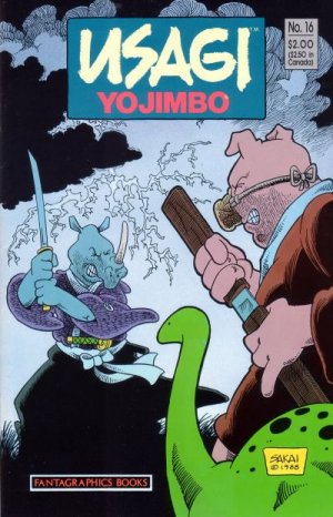 couverture, jaquette Usagi Yojimbo 16  - The Dragon Bellow Conspiracy, Chapter 4Issues V1 (1987 - 1993) (Fantagraphics Books) Comics