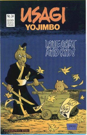 couverture, jaquette Usagi Yojimbo 24  - Lone Goat and KidIssues V1 (1987 - 1993) (Fantagraphics Books) Comics