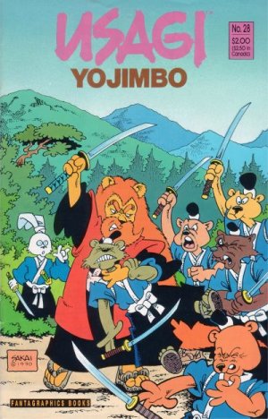 couverture, jaquette Usagi Yojimbo 28 Issues V1 (1987 - 1993) (Fantagraphics Books) Comics