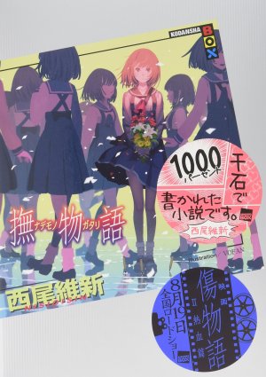 Nademonogatari 1 Light novel