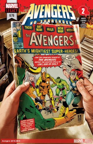 couverture, jaquette Avengers 676  - NO SURRENDER Part 2Issues V1 Suite (2017 - 2018) (Marvel) Comics