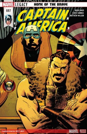 couverture, jaquette Captain America 697 Issues V1 Suite (2017 - 2018) (Marvel) Comics
