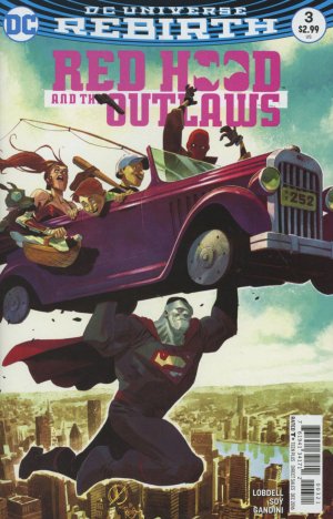 Red Hood and The Outlaws 3 - (Scalera Variant)
