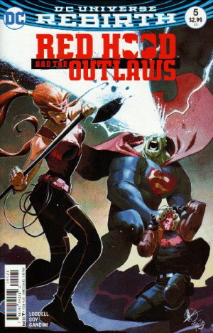 Red Hood and The Outlaws 5 - (Scalera Variant)