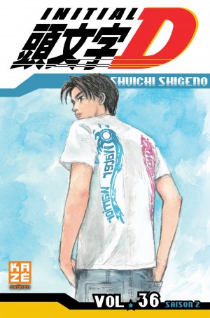 couverture, jaquette Initial D 36  (kazé manga) Manga