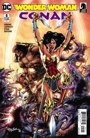 Wonder Woman / Conan 5 - 5 - cover #2