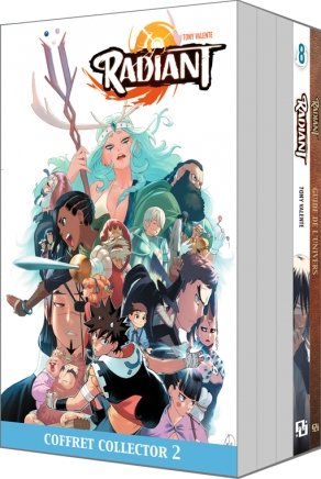couverture, jaquette Radiant 8  (Ankama Manga) Global manga