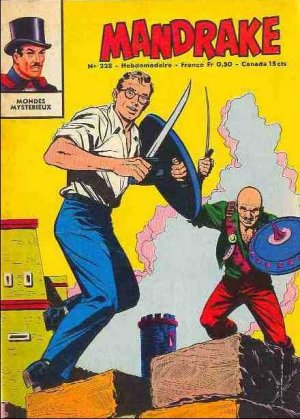 couverture, jaquette Mandrake Le Magicien 228  - Superhommes venus de l'espace 4Simple - Série 1 (Editions des Remparts) Comics