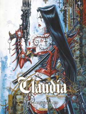 couverture, jaquette Claudia, chevalier vampire 4  - La marque de la bête (glénat bd) BD