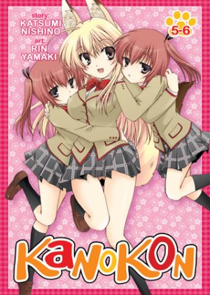 couverture, jaquette Kanokon 3 Omnibus (Seven Seas) Manga
