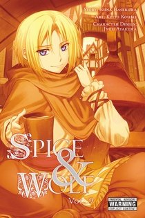 couverture, jaquette Spice & Wolf 9 Américaine (Yen Press) Manga