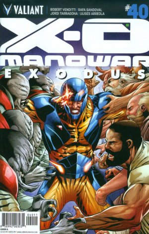 couverture, jaquette X-O Manowar 40  - Exodus Part 2: Old HatredsIssues V3 (2012 - 2016) (Valiant Comics) Comics
